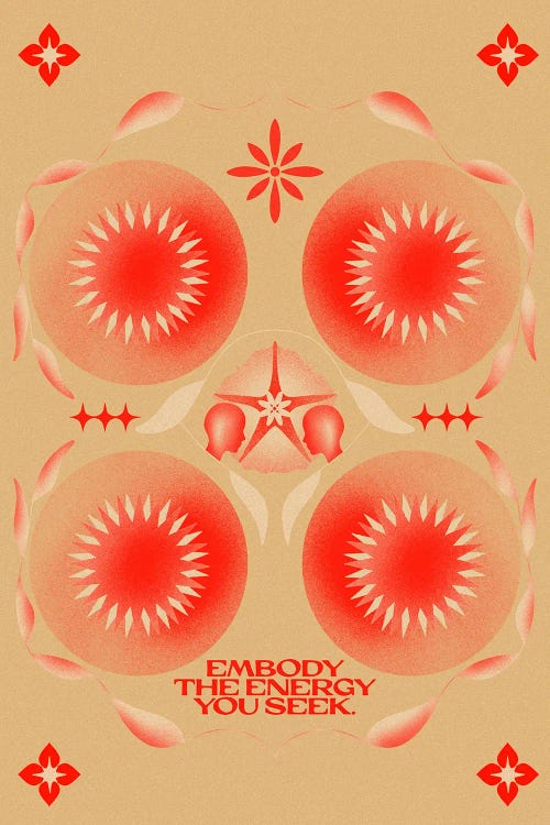 Embody Energy by Bestworld by Sierra Kaylen wall art