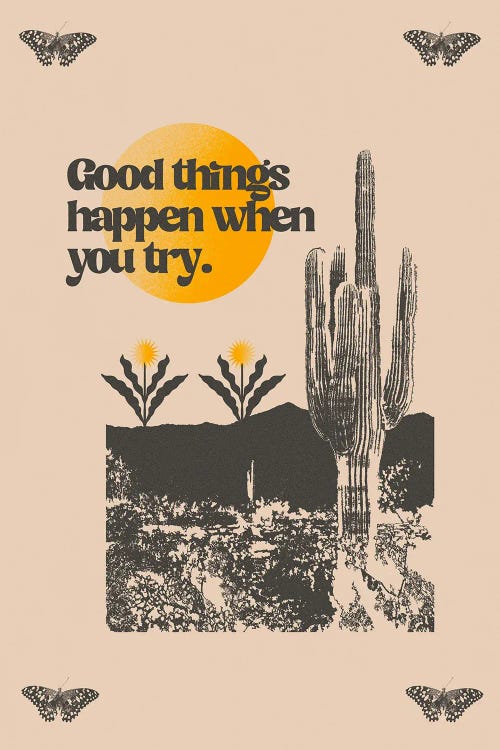 Good Things by Bestworld by Sierra Kaylen wall art