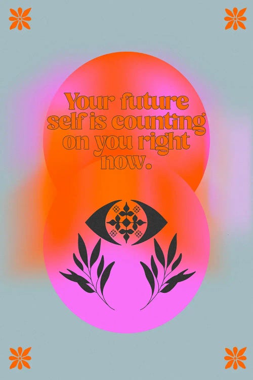 Your Future Self by Bestworld by Sierra Kaylen wall art