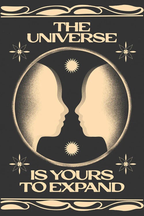 The Universe Is Yours by Bestworld by Sierra Kaylen wall art