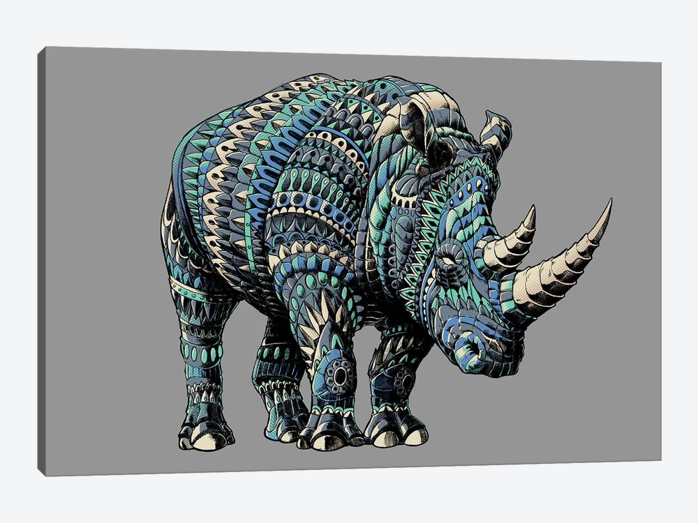 Rhino In Color IV by Bioworkz 1-piece Art Print