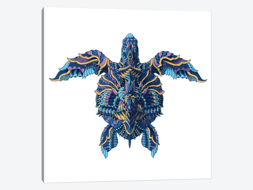 Seaturtle In Color I by Bioworkz 1-piece Canvas Print