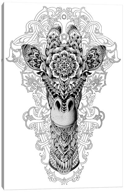 Giraffe Canvas Art Print - Bioworkz