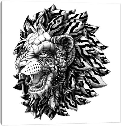 Lion Canvas Art Print - Bioworkz