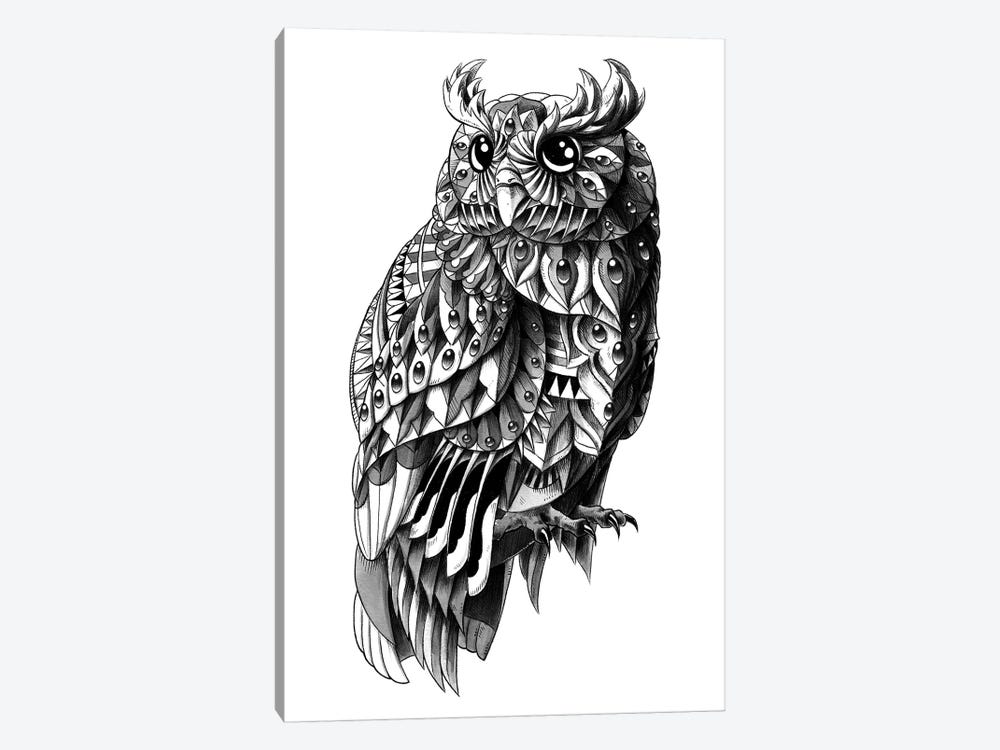 Ornate Owl by Bioworkz 1-piece Canvas Art