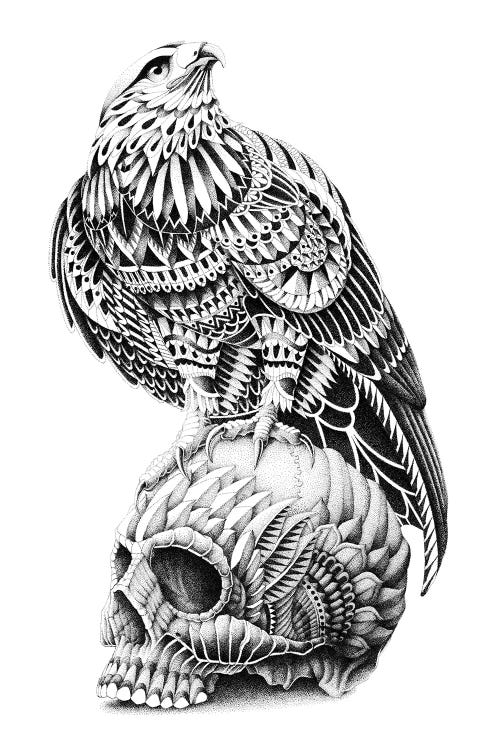 Red-Tailed Skull