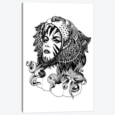 Tigress Canvas Print #BWZ37} by Bioworkz Canvas Art Print
