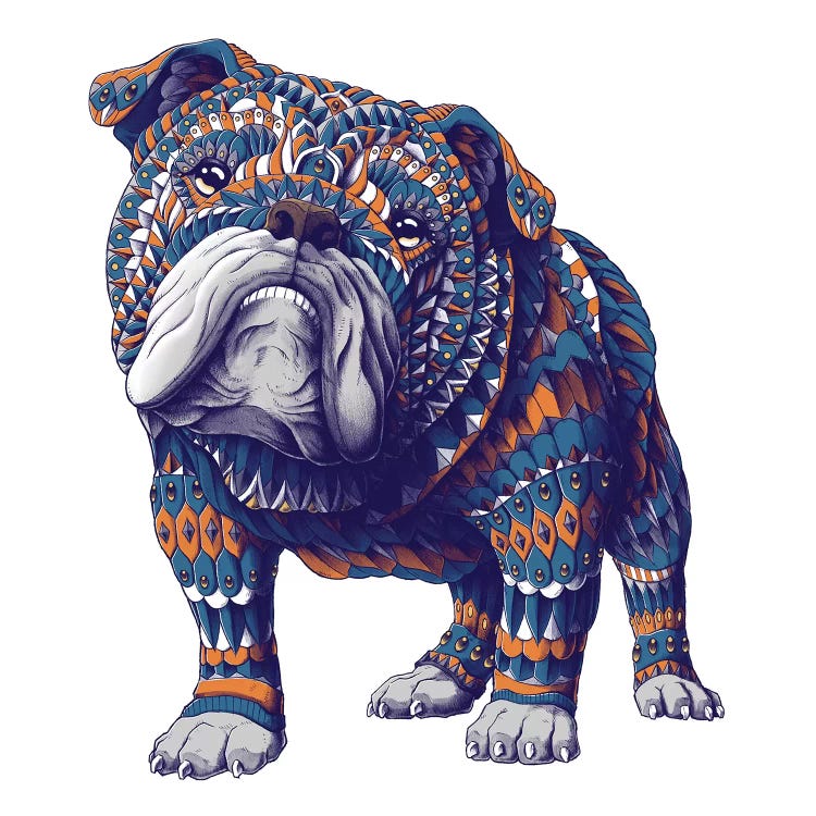 English Bulldog In Color I by Bioworkz wall art