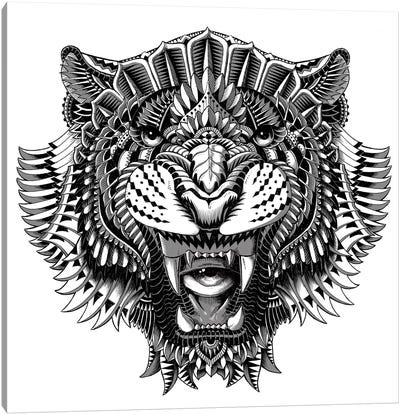 Eye of the Tiger Canvas Art Print - Bioworkz