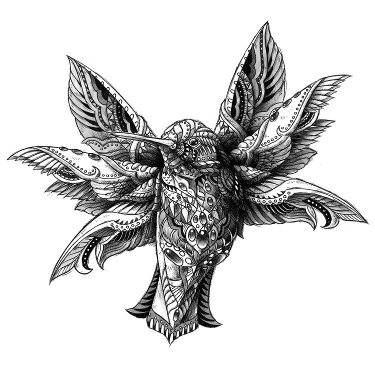 Hummingbird by Bioworkz wall art