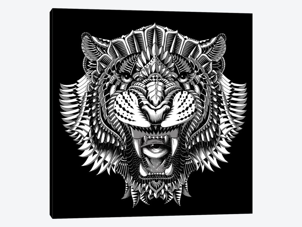 Eye Of The Tiger by Bioworkz 1-piece Canvas Art