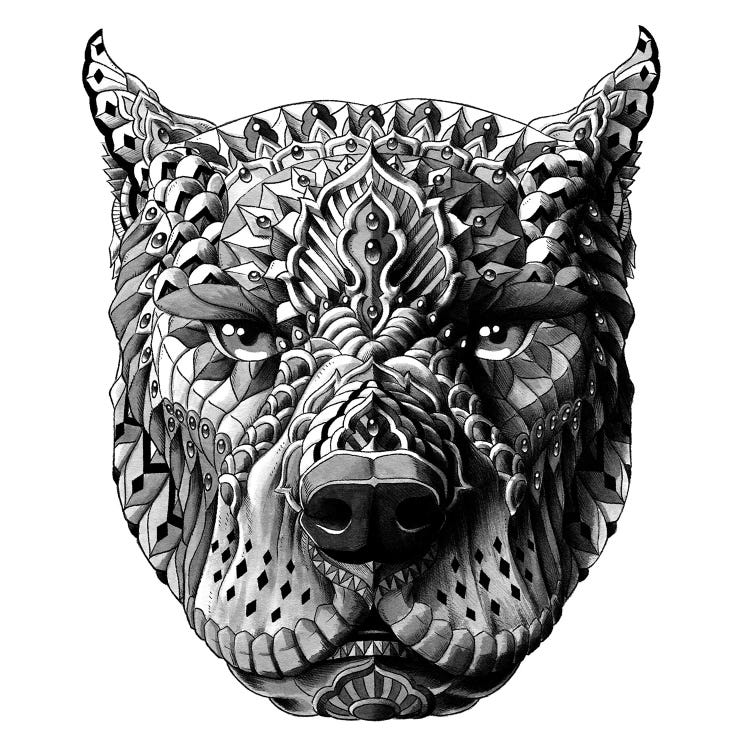Pitbull by Bioworkz wall art