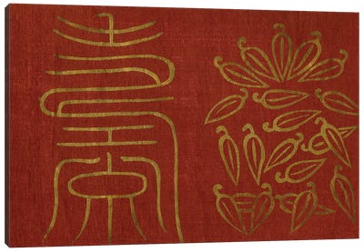 Japanese Symbols IV Canvas Art Print