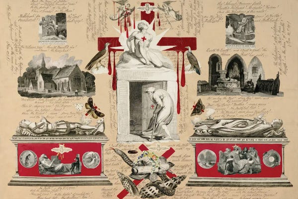 Blood Collage XIII