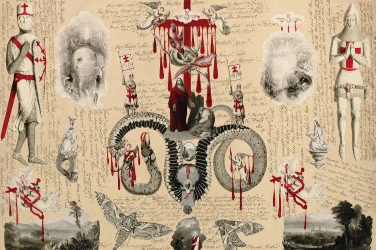 Blood Collage XVII