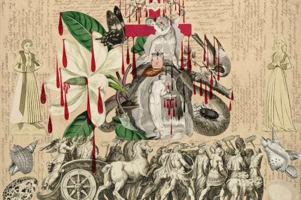 Blood Collage XXIV