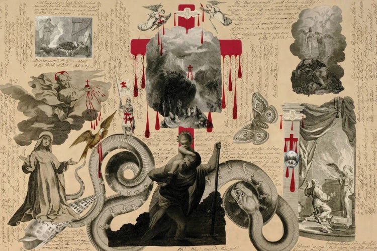 Blood Collage XXXVI