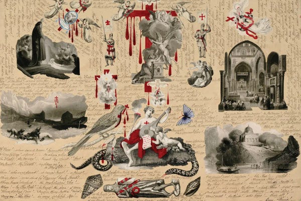 Blood Collage XXXIX
