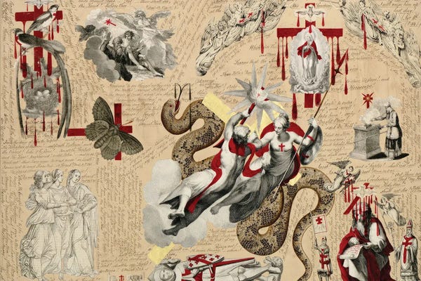 Blood Collage III