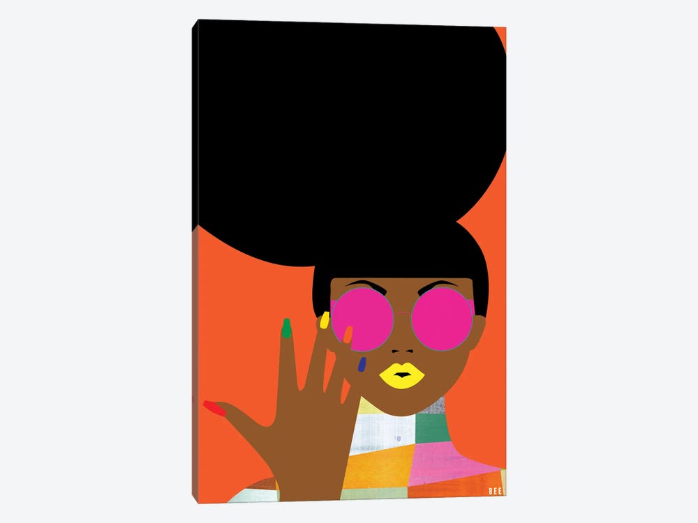 Be Eclectic by Bee Harris 1-piece Art Print