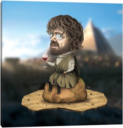 Lil' Tyrion - Game Of Thrones Canvas Art Print - Gülce Baycık