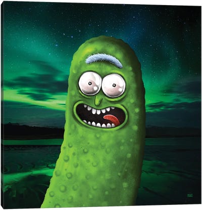 Pickle Rick - Rick & Morty Canvas Art Print - Rick And Morty