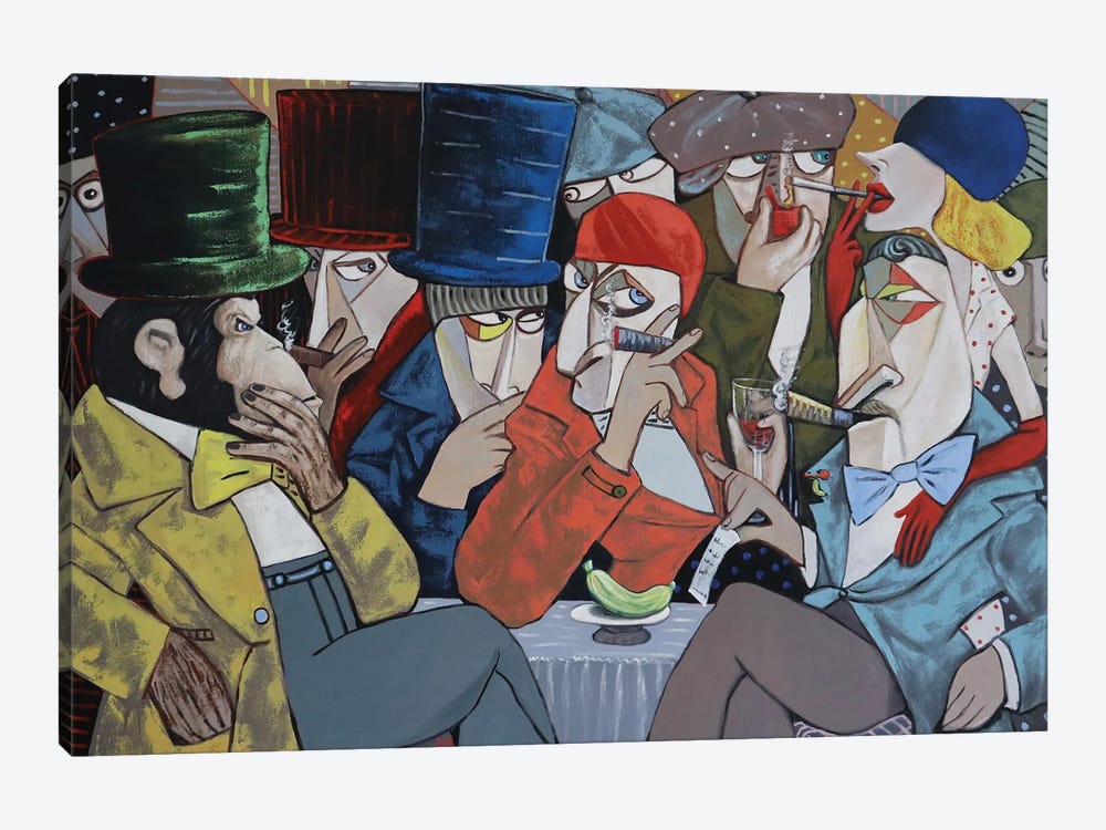 Conspirators In Negotiations by Ta Byrne 1-piece Art Print