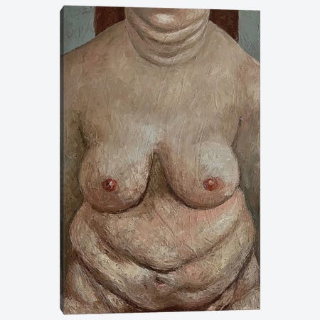 Nude Woman Canvas Print #BYN40} by Ta Byrne Canvas Artwork