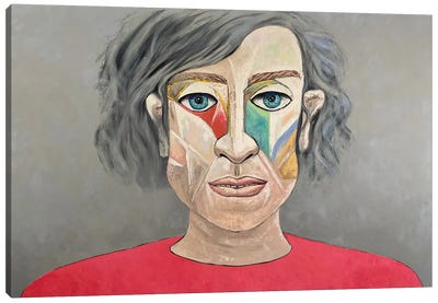 The Face Canvas Art Print - Ta Byrne