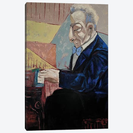 The Pianist Canvas Print #BYN50} by Ta Byrne Art Print