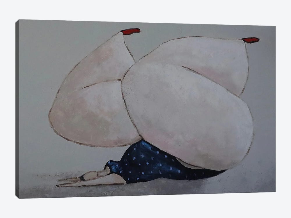 The Gymnast by Ta Byrne 1-piece Canvas Print