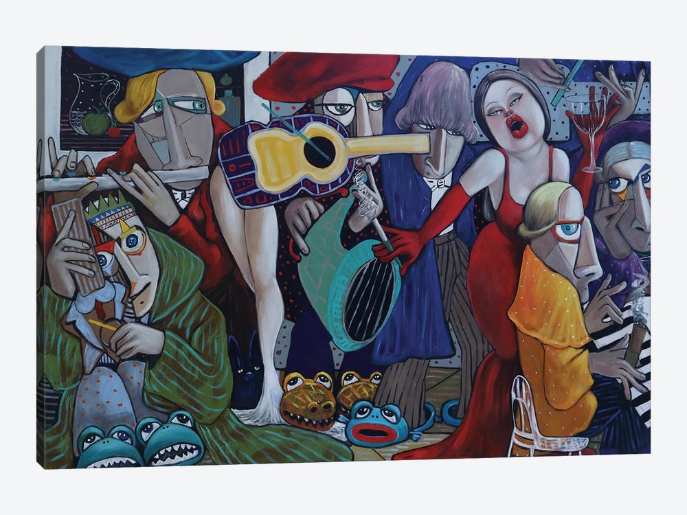 Opera Singer by Ta Byrne 1-piece Canvas Wall Art