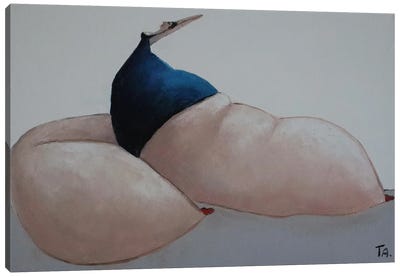 Stretching Canvas Art Print - Disproportionate Body