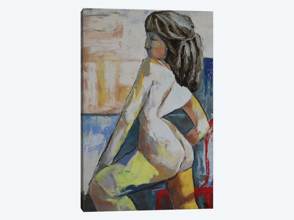 Nude Lady by Ta Byrne 1-piece Canvas Art