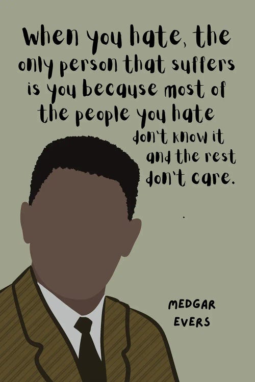 Medgar Evers Quote