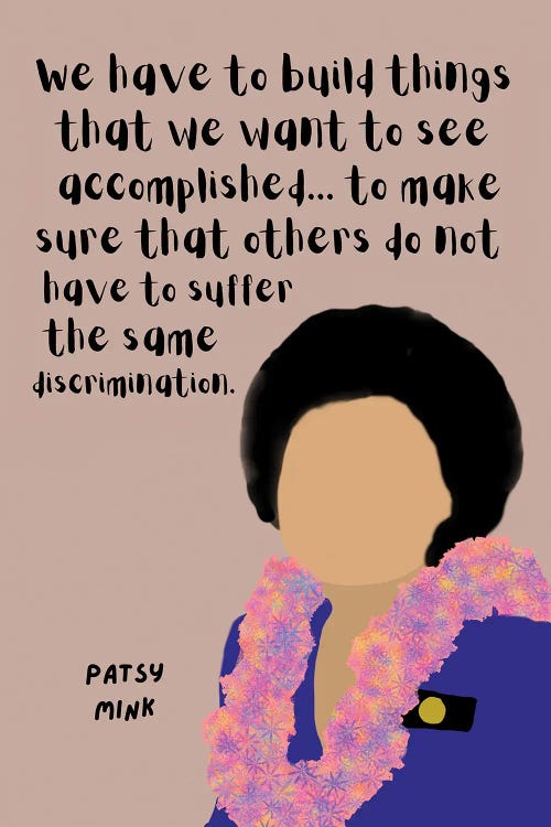 Patsy Mink Quote