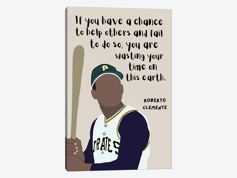 Clemente Quote by BrainyPrintables 1-piece Canvas Artwork