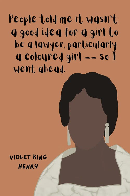 Violet King Henry Quote