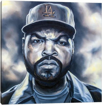 Do Ya Thang - Ice Cube Canvas Art Print - Bobby Vandenhoorn