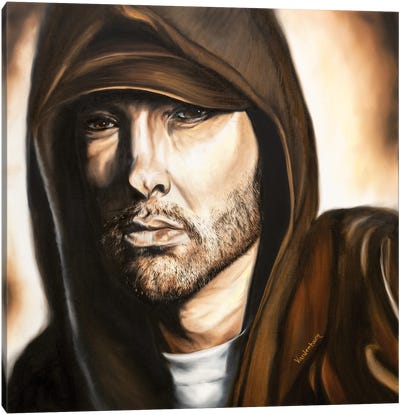 Eminem When Im Gone Canvas Art Print - Bobby Vandenhoorn