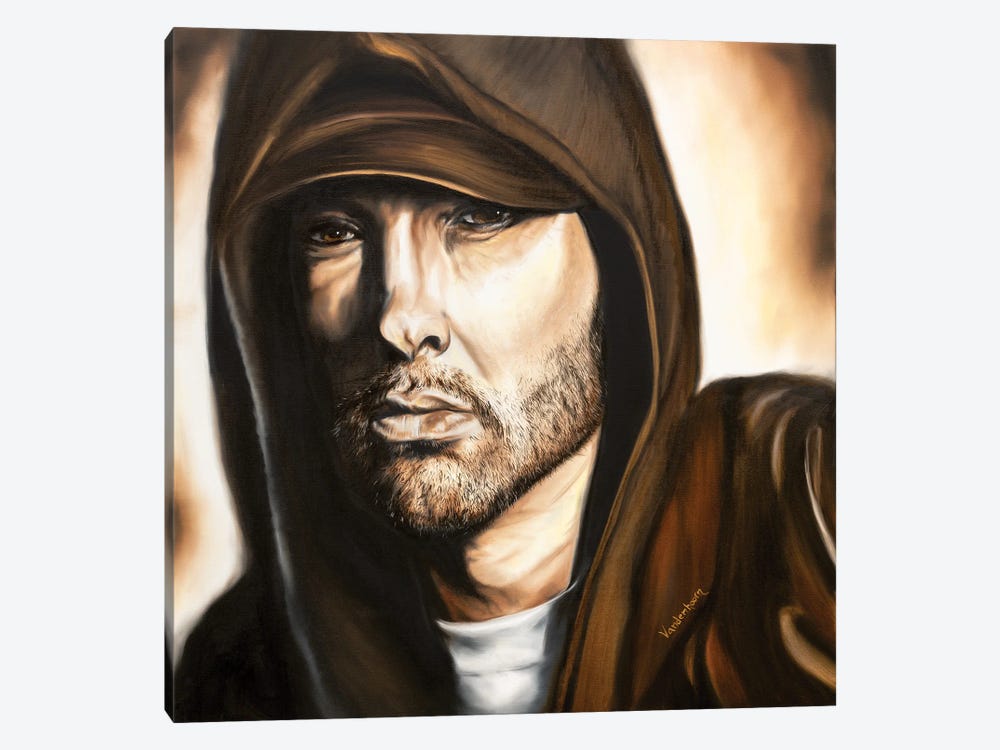 Eminem When Im Gone by Bobby Vandenhoorn 1-piece Canvas Wall Art