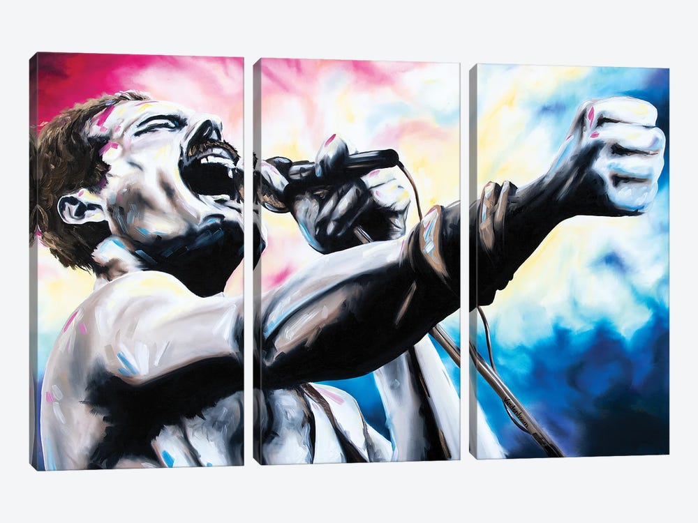 Freddie by Bobby Vandenhoorn 3-piece Art Print