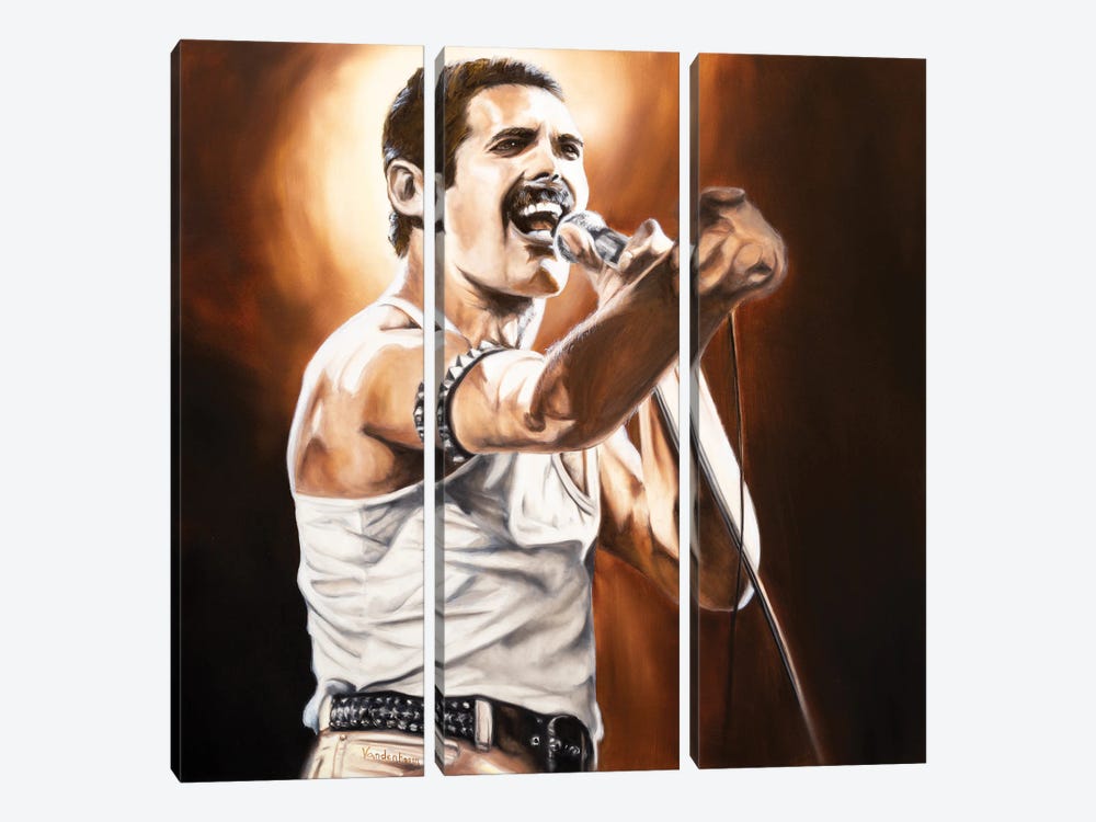 Freddie II by Bobby Vandenhoorn 3-piece Canvas Artwork