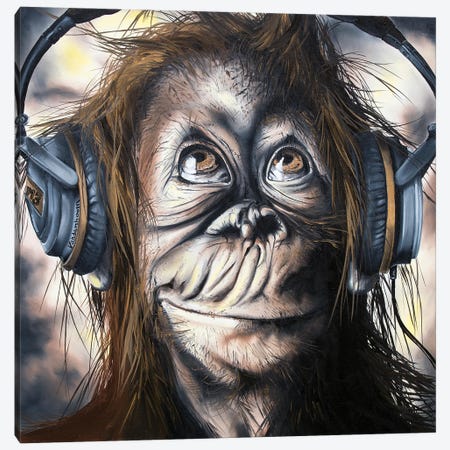 Monkey Bars Canvas Print #BYV37} by Bobby Vandenhoorn Canvas Art