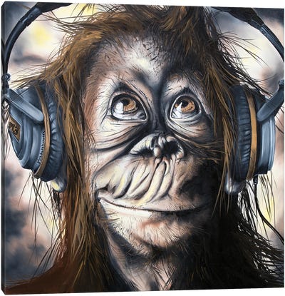 Monkey Bars Canvas Art Print - Bobby Vandenhoorn