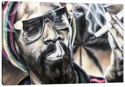 Snoop Gin And Juice Canvas Art Print - Bobby Vandenhoorn