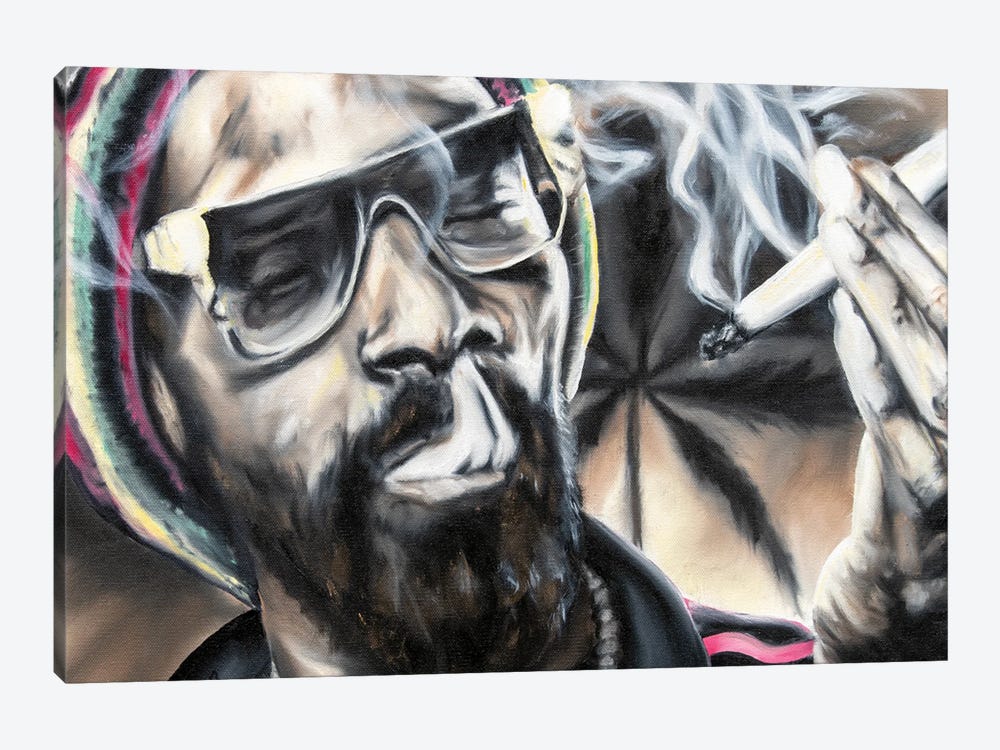 Snoop Gin And Juice by Bobby Vandenhoorn 1-piece Canvas Art Print