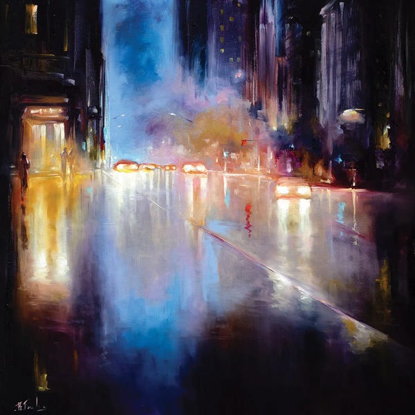 Bozhena Fuchs: Romantic Evening by Bozhena Fuchs