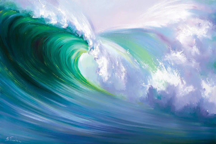 Fresh Wave by Bozhena Fuchs wall art