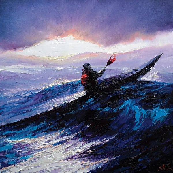 Rowboats: Moving On by Bozhena Fuchs